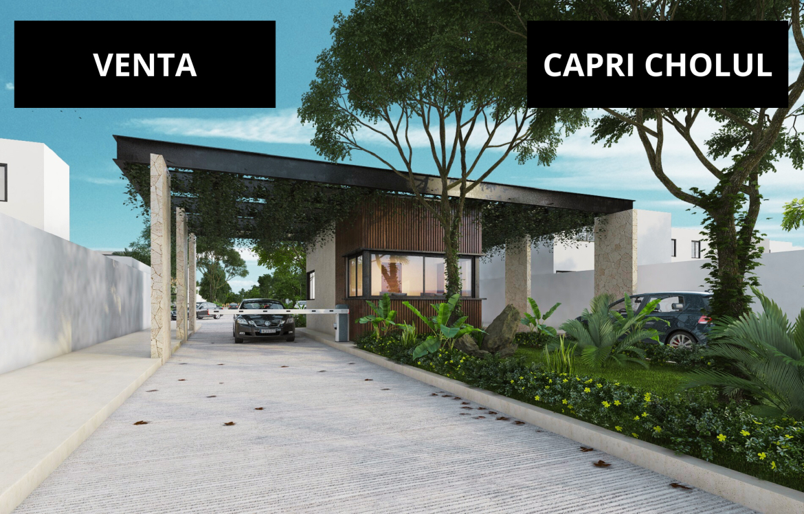 CASA EN VENTA RESIDENCIA CAPRI-CHOLUL
