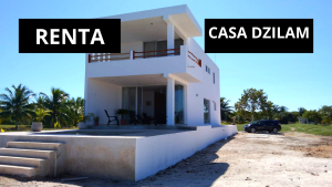 RENTA VACACIONAL CASA EN LA PLAYA DZILAM DE BRAVO